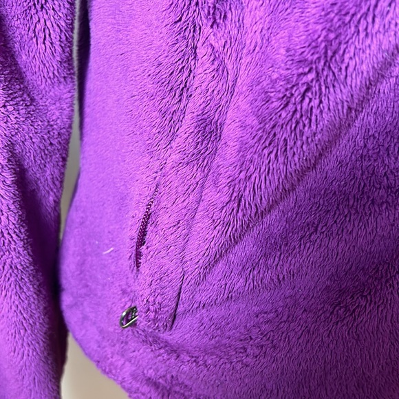 North face purple fleece jacket - Picture 3 of 10